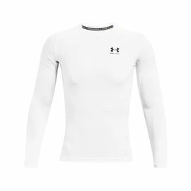 T-shirt pour homme Under Armour HeatGear Comp LS White