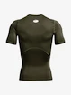 T-shirt pour homme Under Armour HeatGear Comp SS-GRN