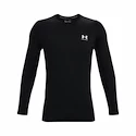 T-shirt pour homme Under Armour HeatGear Fitted LS Black