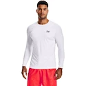 T-shirt pour homme Under Armour HeatGear Fitted LS White