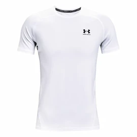 T-shirt pour homme Under Armour HeatGear Fitted SS White