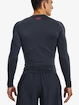 T-shirt pour homme Under Armour HeatGear Novelty LS-GRY