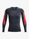 T-shirt pour homme Under Armour HeatGear Novelty LS-GRY