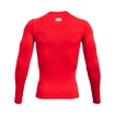 T-shirt pour homme Under Armour  HG Armour Comp LS-RED