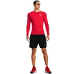 T-shirt pour homme Under Armour  HG Armour Comp LS-RED