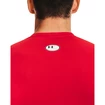 T-shirt pour homme Under Armour  HG Armour Comp LS-RED