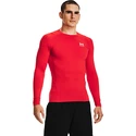 T-shirt pour homme Under Armour  HG Armour Comp LS-RED