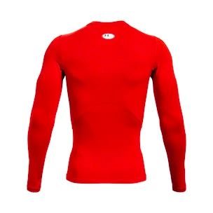 T-shirt pour homme Under Armour  HG Armour Comp LS-RED