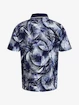 T-shirt pour homme Under Armour  Iso-Chill Grphc Palm Polo-NVY