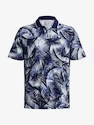 T-shirt pour homme Under Armour  Iso-Chill Grphc Palm Polo-NVY