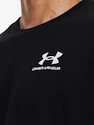 T-shirt pour homme Under Armour  LOGO EMB HEAVYWEIGHT SS-BLK