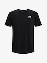 T-shirt pour homme Under Armour  LOGO EMB HEAVYWEIGHT SS-BLK