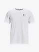 T-shirt pour homme Under Armour  LOGO EMB HEAVYWEIGHT SS-WHT