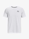 T-shirt pour homme Under Armour  LOGO EMB HEAVYWEIGHT SS-WHT