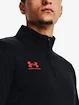 T-shirt pour homme Under Armour  M's Ch. Midlayer-BLK