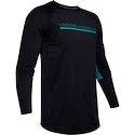 T-shirt pour homme Under Armour MK1 MK1 LS Wordmark Black S