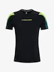 T-shirt pour homme Under Armour  Nov Fitted SS-BLK