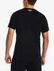 T-shirt pour homme Under Armour  Nov Fitted SS-BLK