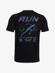 T-shirt pour homme Under Armour  RUN ANYWHERE TEE v2-BLK