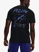 T-shirt pour homme Under Armour  RUN ANYWHERE TEE v2-BLK