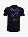 T-shirt pour homme Under Armour  RUN ANYWHERE TEE v2-BLK