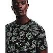 T-shirt pour homme Under Armour  Run Ur Face Off Print SS Black