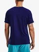 T-shirt pour homme Under Armour  Rush Emboss SS-BLU