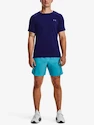 T-shirt pour homme Under Armour  Rush Emboss SS-BLU