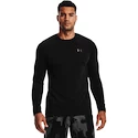 T-shirt pour homme Under Armour  Rush Seamless LS Black