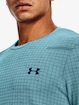 T-shirt pour homme Under Armour  Seamless Grid SS-BLU