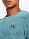 T-shirt pour homme Under Armour  Seamless Grid SS-BLU