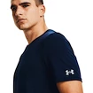 T-shirt pour homme Under Armour  Seamless Wordmark SS Dark Blue