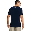 T-shirt pour homme Under Armour  Seamless Wordmark SS Dark Blue