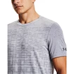 T-shirt pour homme Under Armour  Seamless Wordmark SS Grey