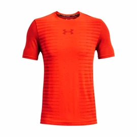 T-shirt pour homme Under Armour Seamless Wordmark SS Phoenix Fire