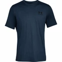 T-shirt pour homme Under Armour  Sportstyle Left Chest SS Dark Blue