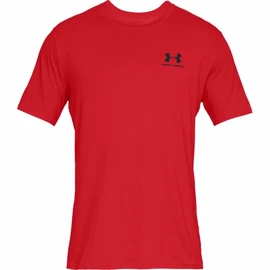 T-shirt pour homme Under Armour Sportstyle Left Chest SS Red