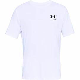 T-shirt pour homme Under Armour Sportstyle Left Chest SS White