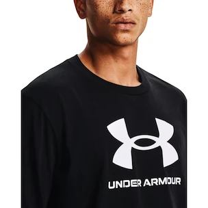 T-shirt pour homme Under Armour  SPORTSTYLE LOGO LS-BLK