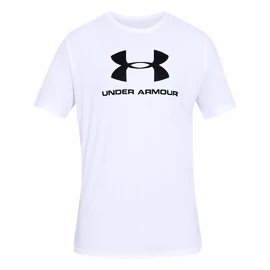 T-shirt pour homme Under Armour SPORTSTYLE LOGO SS White