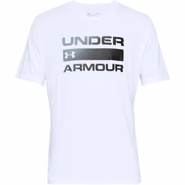 T-shirt pour homme Under Armour TEAM ISSUE WORDMARK SS White