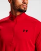 T-shirt pour homme Under Armour  Tech 2.0 1/2 Zip Dark Red