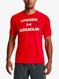 T-shirt pour homme Under Armour Tech 2.0 WM Graphic SS-RED