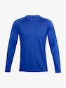 T-shirt pour homme Under Armour  Textured LS-BLU