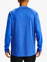 T-shirt pour homme Under Armour  Textured LS-BLU