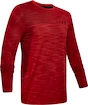 T-shirt pour homme Under Armour  Vanish Seamless LS Nov 1 Red