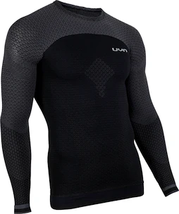 T-shirt pour homme UYN  Running Alpha OW Shirt LS S, noir