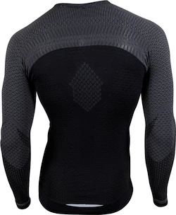 T-shirt pour homme UYN  Running Alpha OW Shirt LS S, noir