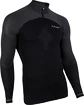 T-shirt pour homme UYN  Running Alpha OW Shirt LS Zip Up black/grey