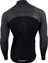 T-shirt pour homme UYN  Running Alpha OW Shirt LS Zip Up black/grey